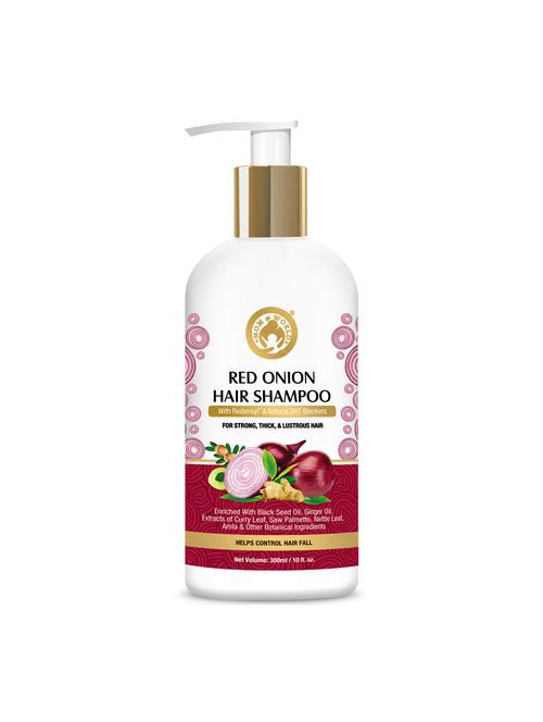 mom & world red onion hair shampoo 300ml - 17457608 - Very Small Image - 1