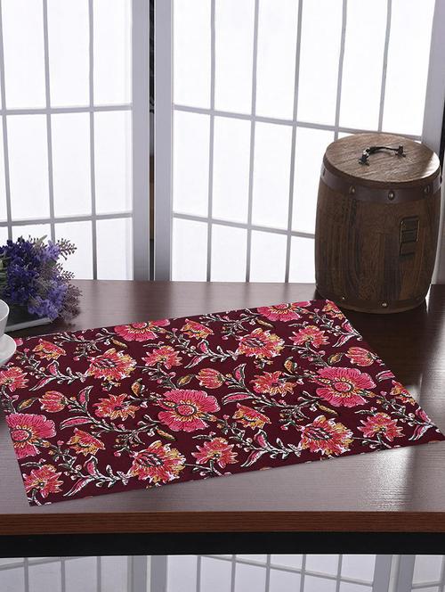 cotton dining table place mats (set of 6) - 17458561 - Very Small Image - 1