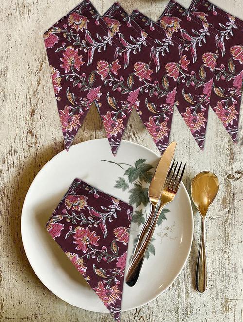 cotton multipurpose kitchen napkin (pack of 6) - 17458696 - Very Small Image - 1