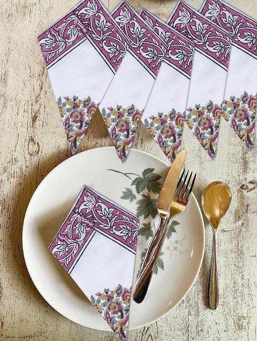 cotton multipurpose kitchen napkin (pack of 6) - 17458702 - Very Small Image - 1