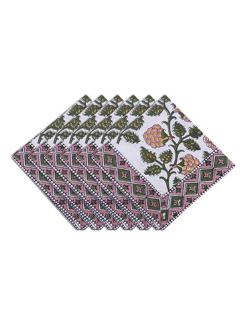 cotton multipurpose kitchen napkin (pack of 6) - 17458710 - Very Small Image - 1