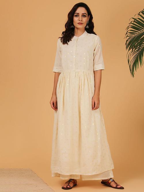 solid anarkali kurta - 17459590 - Very Small Image - 1