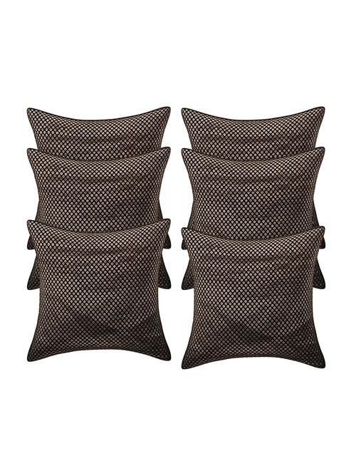  rayon assorted cushion cover (pack of 6) - 17459606 - Very Small Image - 1