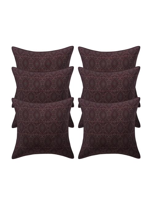  rayon assorted cushion cover (pack of 6) - 17459611 - Very Small Image - 1