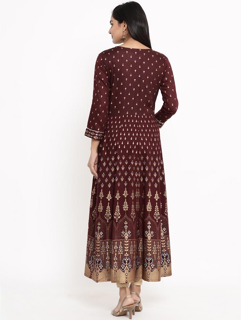 women's flared kurta - 17462530 - Zoom Image - 2