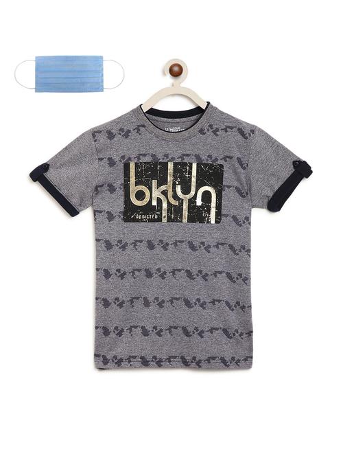 printed t-shirt with free mask  - 17462542 - Very Small Image - 1