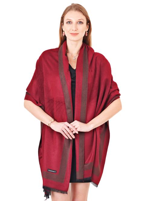 multi colored wool stole - 17462840 - Very Small Image - 1
