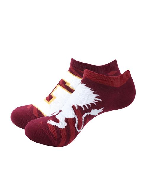 men pack of 2 printed ankle length sock - 17464380 - Very Small Image - 1