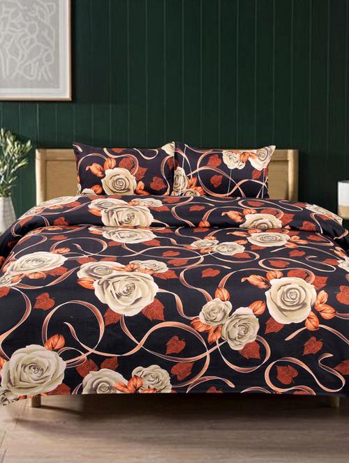 galce cotton double bedsheet with 2 pillow covers - 17467335 - Very Small Image - 1
