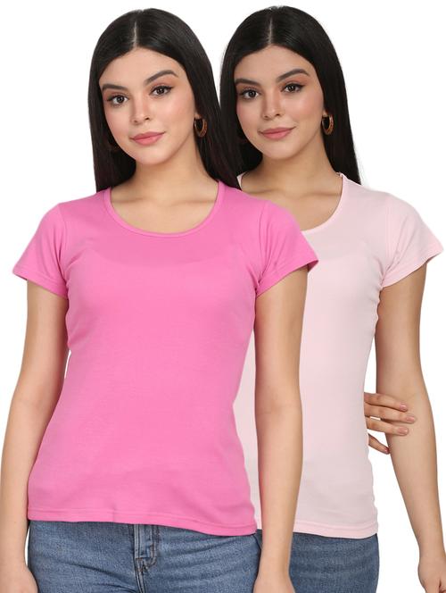 set of 2 solid tee  - 17468365 - Very Small Image - 1
