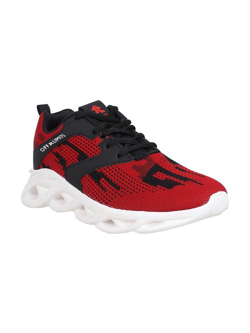 red  lace up sport shoe - 17469309 - Very Small Image - 1