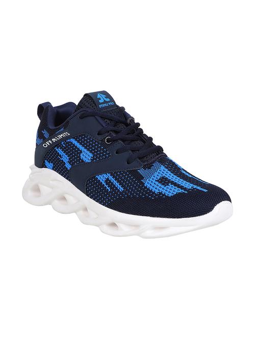 blue lace up sport shoe - 17469310 - Very Small Image - 1