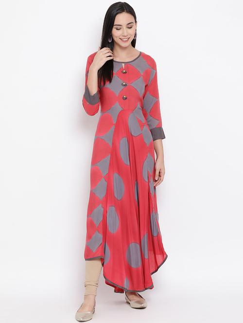 women's asymmetric kurta - 17471960 - Very Small Image - 1
