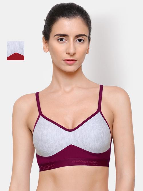 set of 2 sports bra - 17474106 - Very Small Image - 1