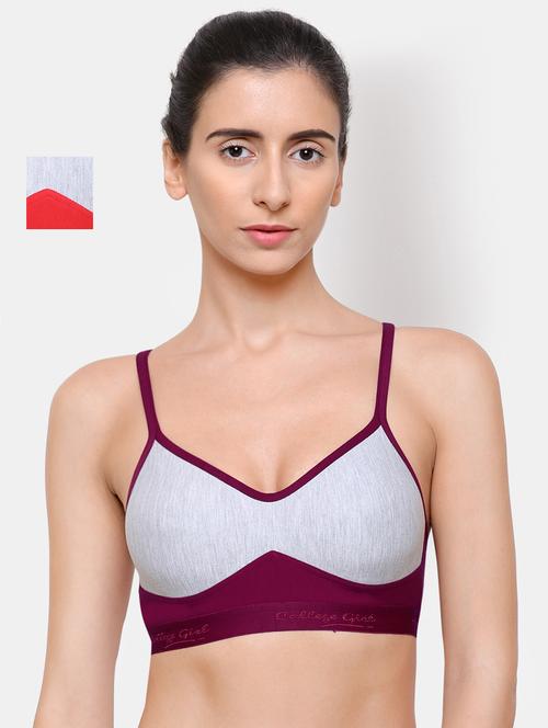 set of 2 sports bra - 17474118 - Very Small Image - 1