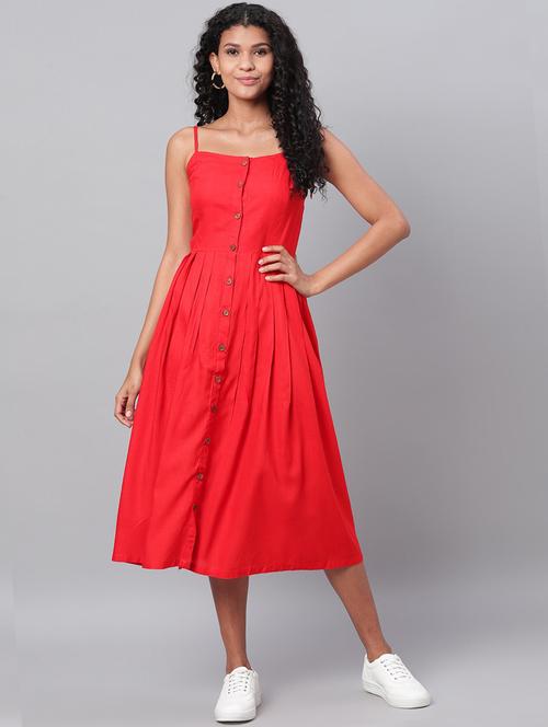 button up a-line dress  - 17474325 - Very Small Image - 1