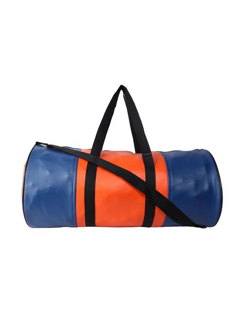 multi colored leatherette (pu) dufflebag - 17476613 - Very Small Image - 1