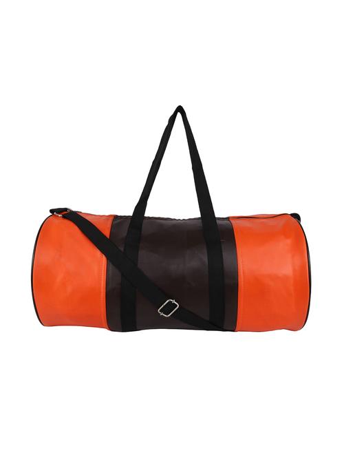 multi colored leatherette (pu) dufflebag - 17476615 - Very Small Image - 1