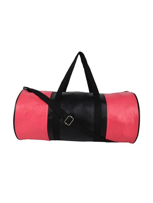 multi colored leatherette (pu) dufflebag - 17476618 - Very Small Image - 1