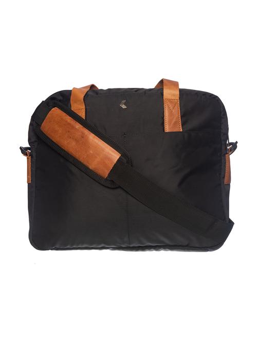 black cotton messenger messengerbag - 17476662 - Very Small Image - 1