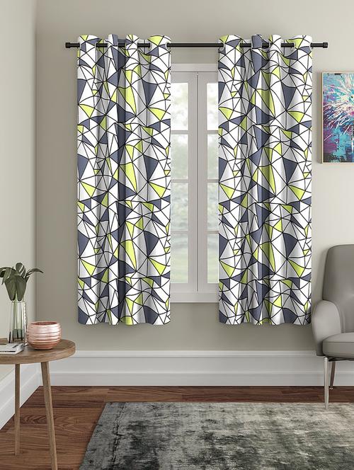 window pack of 2 polyester curtain - 17477868 - Very Small Image - 1