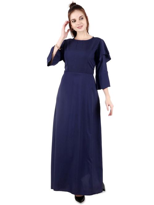 women's  solid dress - 17478937 - Very Small Image - 1