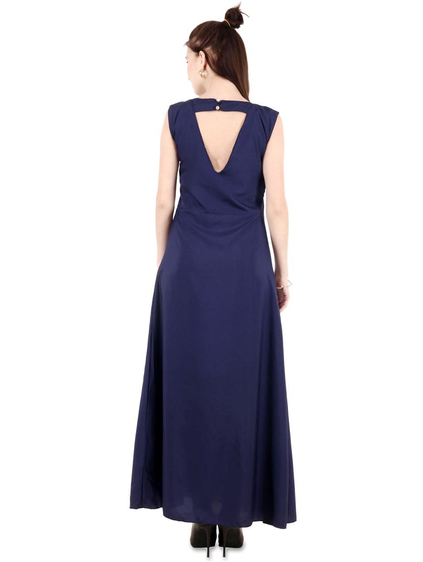 women's solid dress - 17478943 - Zoom Image - 2