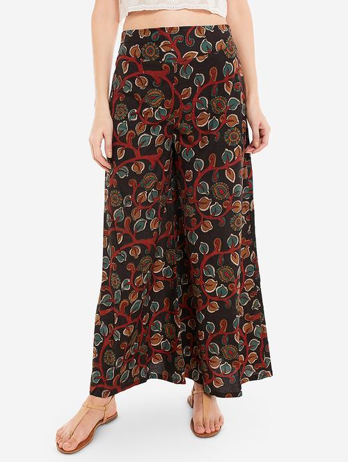 high rise flared palazzo  - 17480501 - Very Small Image - 1