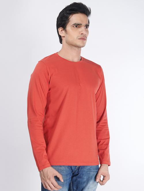 red solid t-shirt - 17485242 - Very Small Image - 1