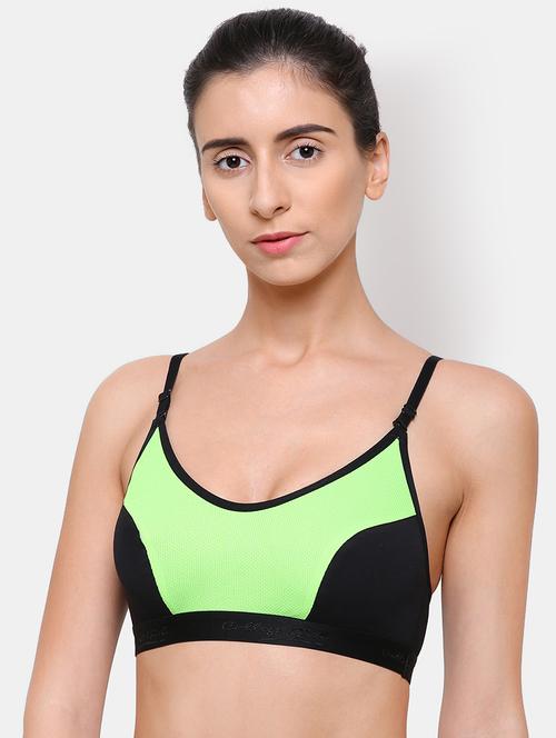 color block sports bra  - 17490935 - Very Small Image - 1