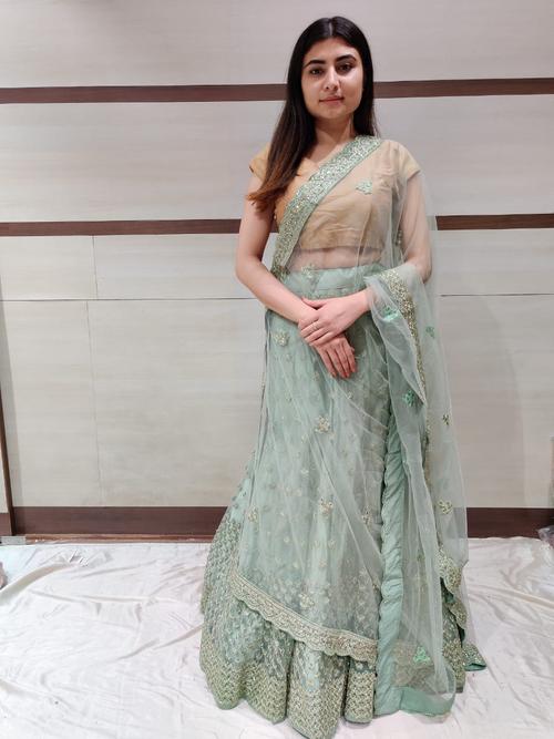 beautiful embroidered lehenga  - 17494910 - Very Small Image - 1
