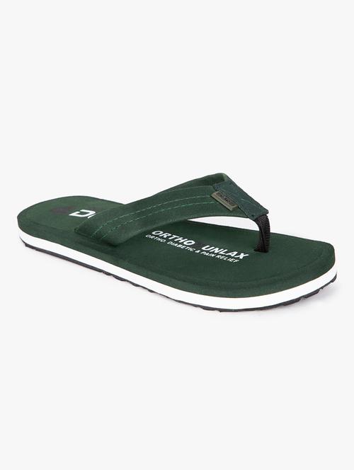 green suede slip on flip flops - 17499178 - Very Small Image - 1