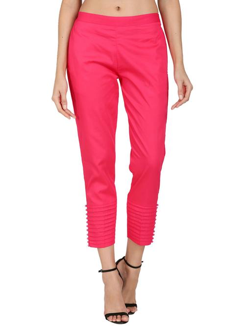mid rise flat front trouser  - 17499267 - Very Small Image - 1