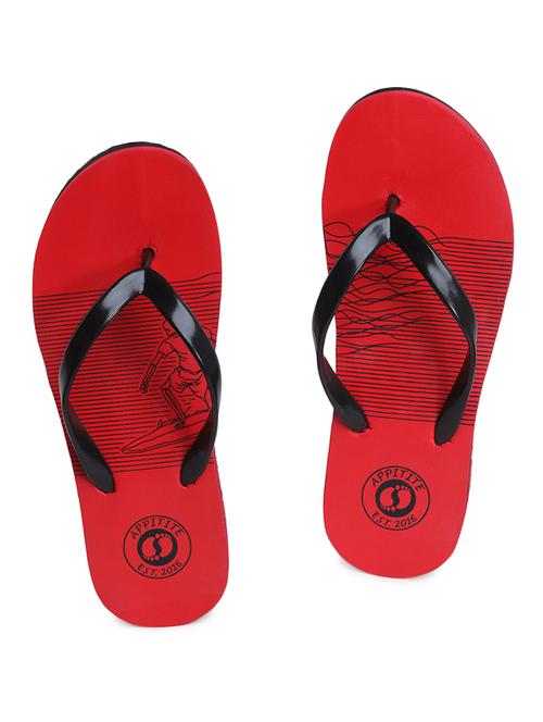 red toe separator flip flop - 17499634 - Very Small Image - 1