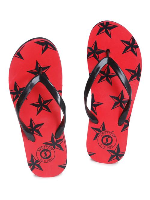 red toe separator flip flop - 17499636 - Very Small Image - 1