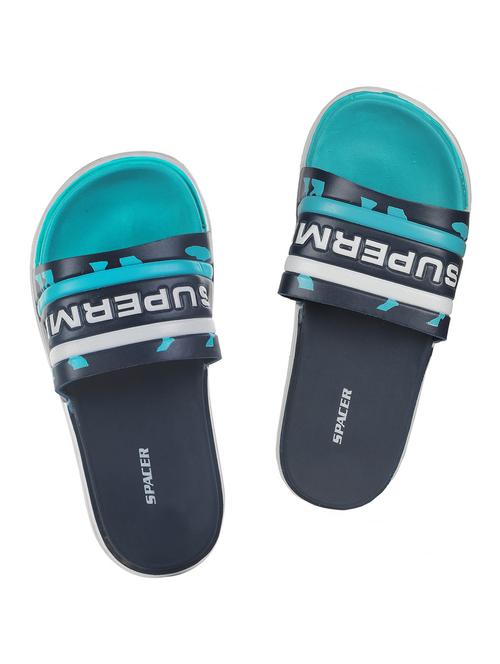 green pu slip on flip flops - 17499668 - Very Small Image - 1