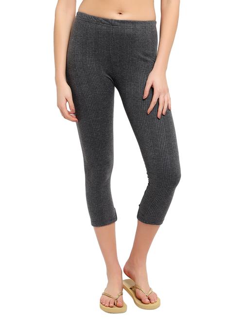 grey wool bottoms thermals & inner wear - 17501355 - Very Small Image - 1