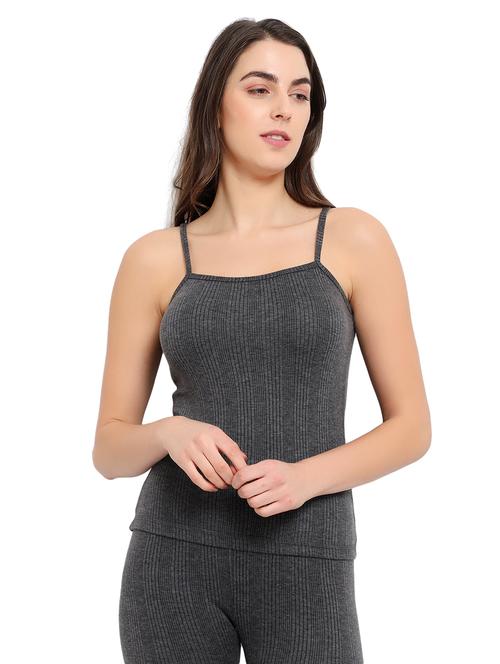 grey wool tops thermals & inner wear - 17501359 - Very Small Image - 1