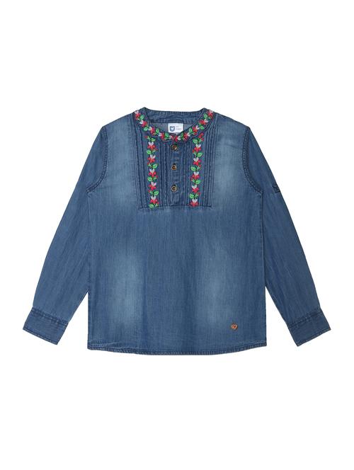 blue cotton top - 17505407 - Very Small Image - 1