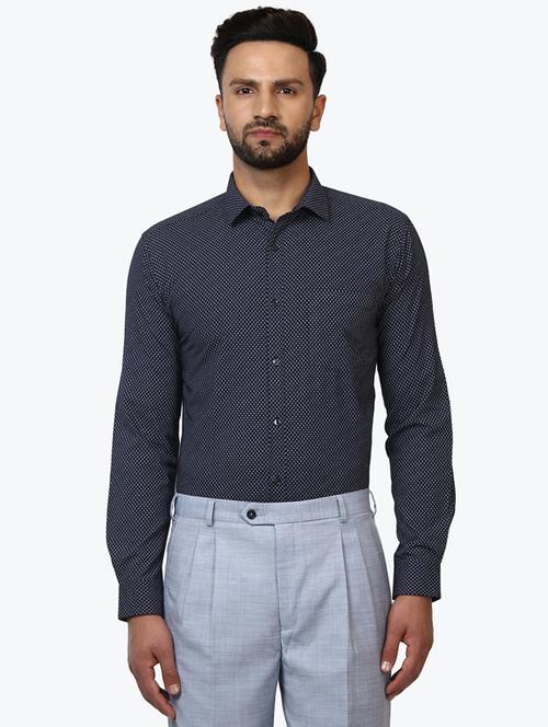 black printed formal shirt - 17506283 - Very Small Image - 1