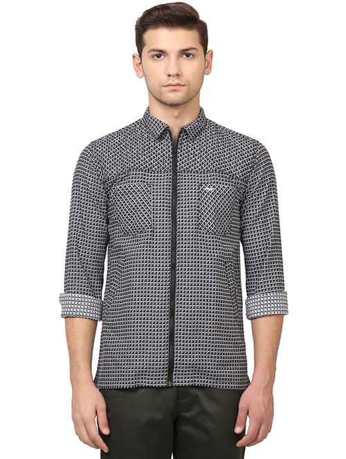 black printed casual shirt - 17506765 - Very Small Image - 1