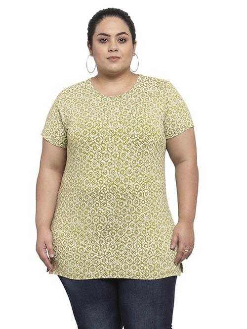 printed plus tee  - 17513310 - Very Small Image - 1