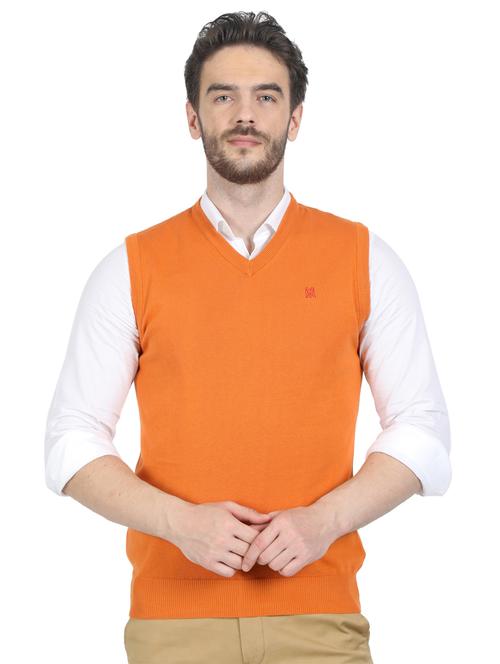 orange solid wool pullover - 17513923 - Very Small Image - 1