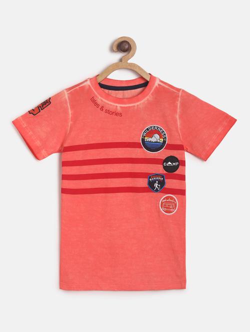 pink cotton tshirt - 17520640 - Very Small Image - 1