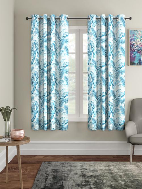 cortina digital print polyester pack of 2 curtain - 17520816 - Very Small Image - 1