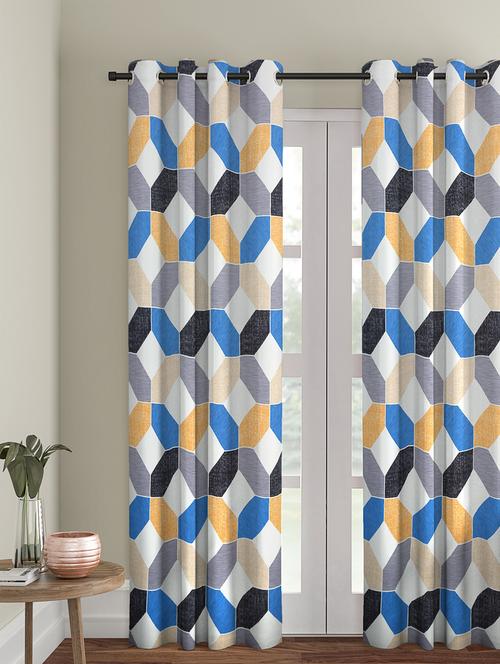 cortina digital print polyester pack of 1 curtain - 17520890 - Very Small Image - 1