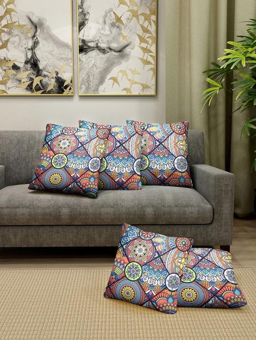 pack of 5 cushion cover spandex fabric - 17521811 - Very Small Image - 1