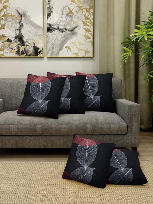 pack of 5 cushion cover spandex fabric - 17521812 - Very Small Image - 1