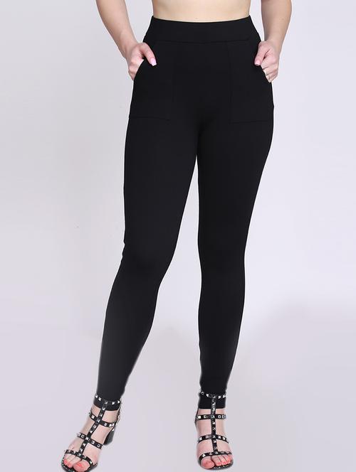 high rise ankle length jegging  - 17522418 - Very Small Image - 1