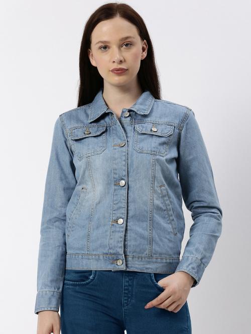 light blue denim jacket - 17524679 - Very Small Image - 1